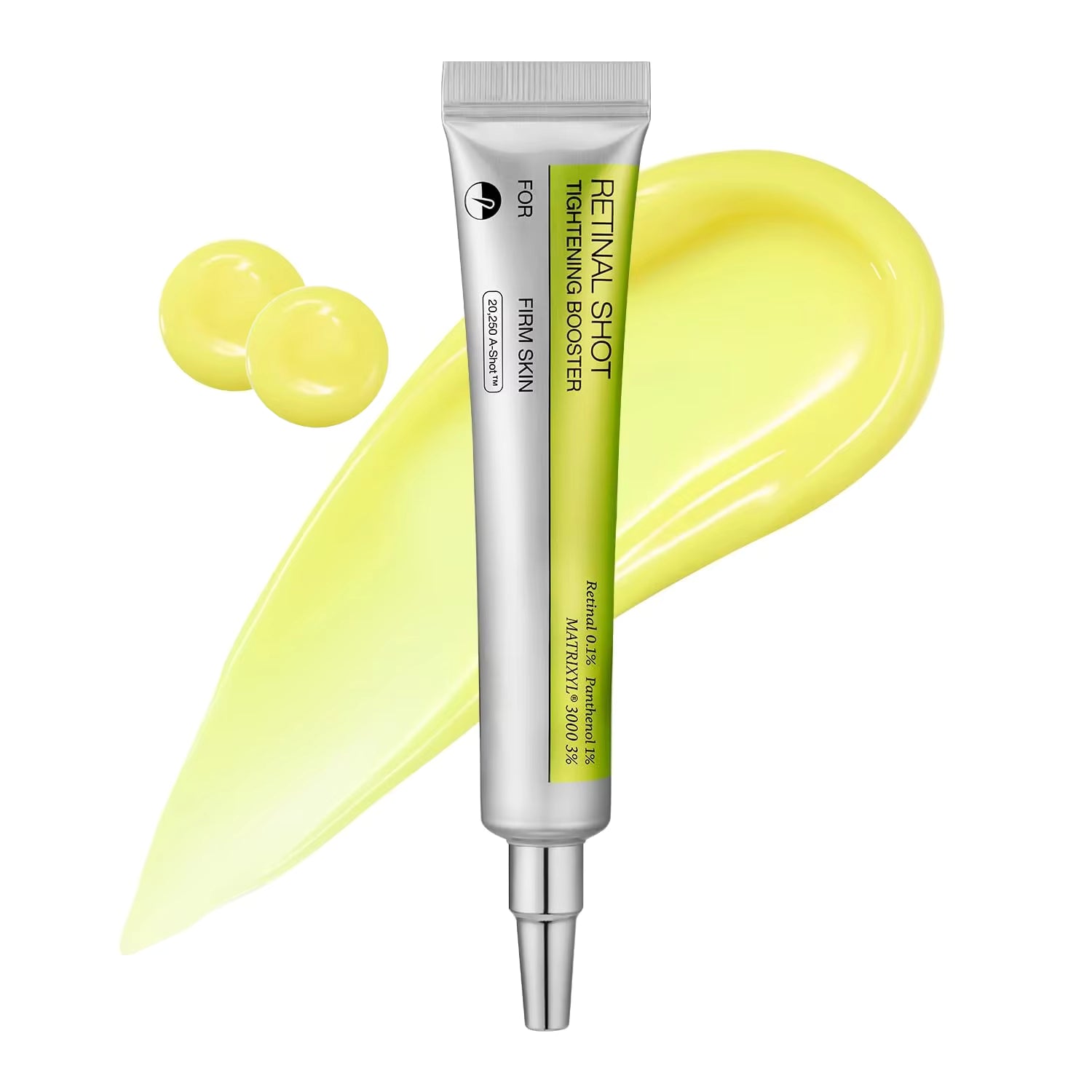 Korean Retinol & Vitamin C Face Cream + Eye Serum – Hydrating Tightening Booster for Dark Circles, Firming & Brightening Skin
