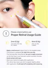 Korean Retinol & Vitamin C Face Cream + Eye Serum – Hydrating Tightening Booster for Dark Circles, Firming & Brightening Skin